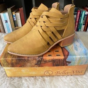 Bella Vita Faux Suede Booties